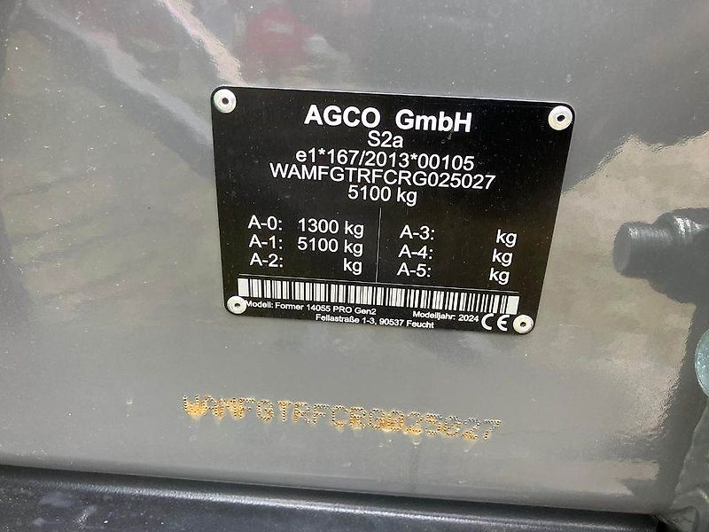 Fendt Former 14055 Pro