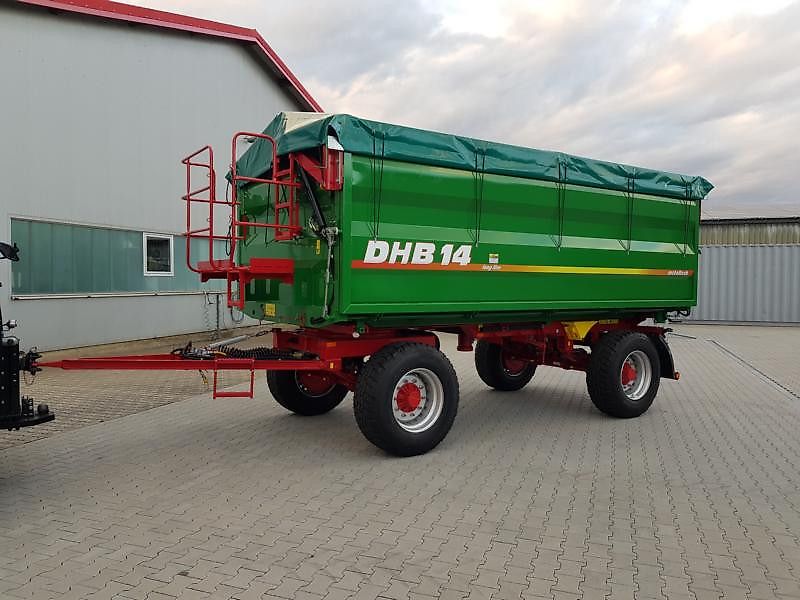 Metaltech DHB14 Zweiseitenkipper mit hydraulischer Seitenbordwand