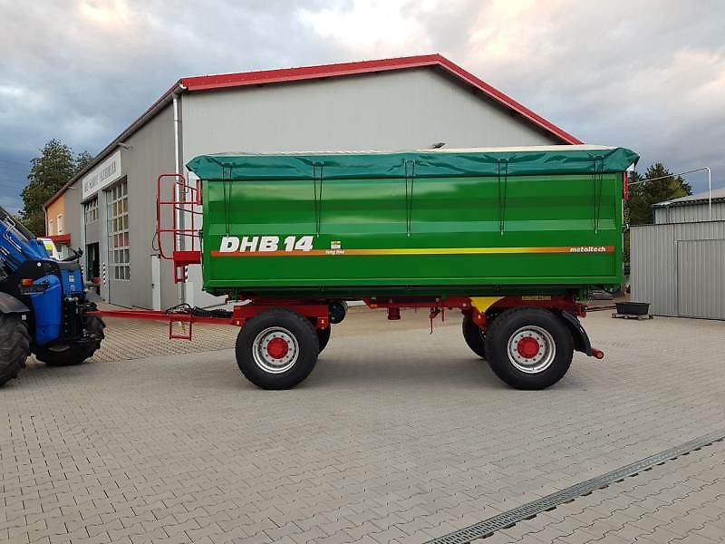 Metaltech DHB14 Zweiseitenkipper mit hydraulischer Seitenbordwand