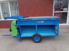 KRUKOWIAK Zwiebelentschloter mit Rollen ; Walzenentschloter; M 635; zylinderförmige Zwiebeln ( ab Lager lieferbar)