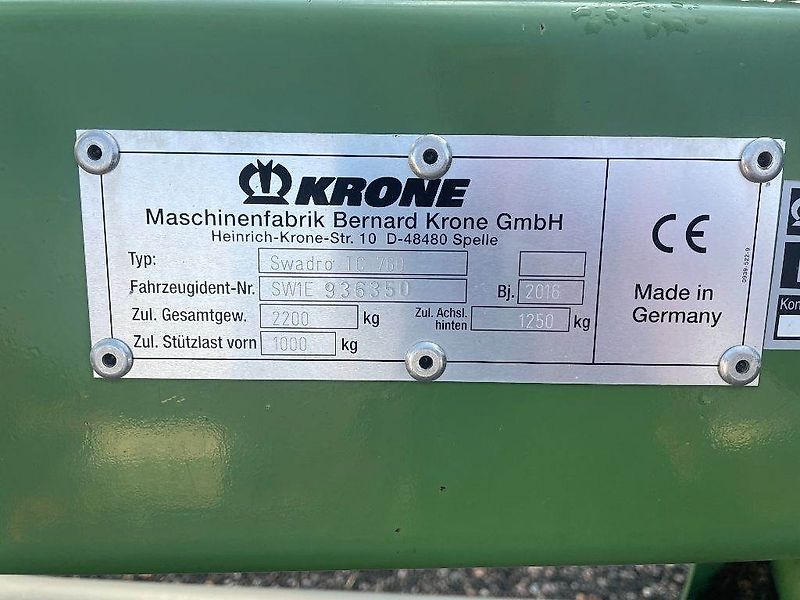 Krone Swadro TC 760