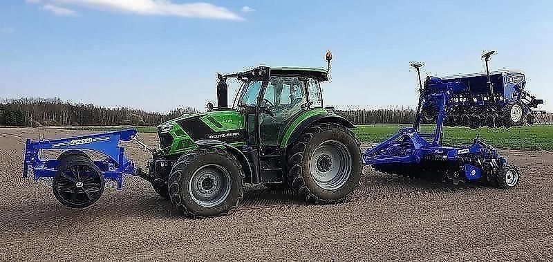 Landstal Kurzscheiben-Egge ATS mit Hitch für Drillmaschine 3m und Fahrwerk