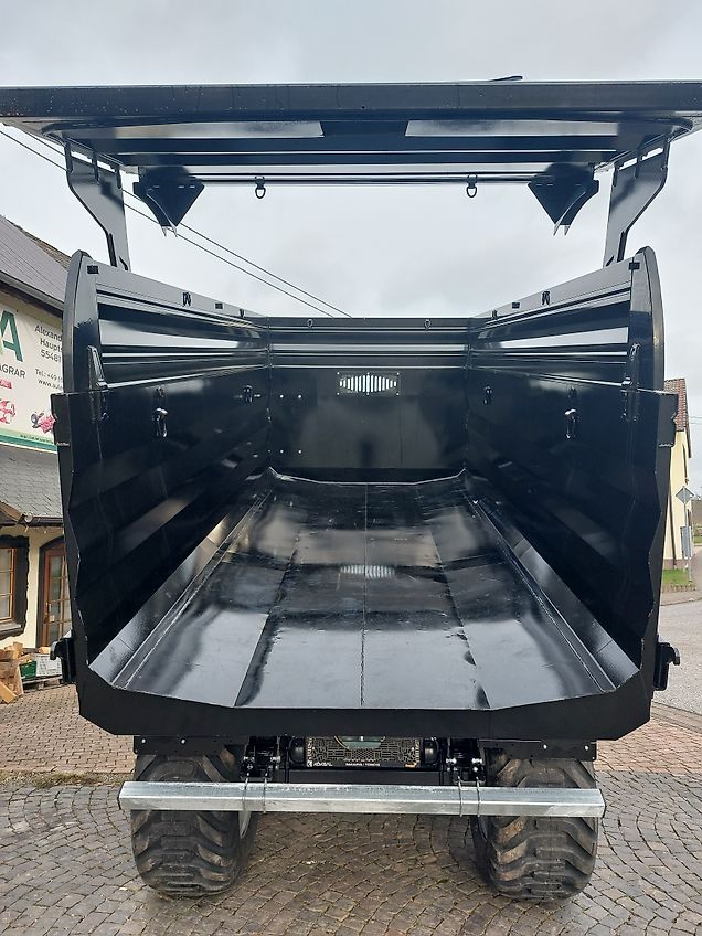 Hummel 15 Muldenkipper Häckselwagen